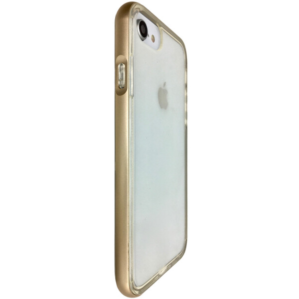 

Чехол-накладка DK силикон с бампер металл Pareo для Apple iPhone 7 / 8 (gold)