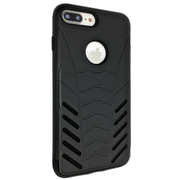 

Чехол-накладка DK силикон с пластик бортом Caseology Batman для Apple iPhone 7 / 8 Plus (black)