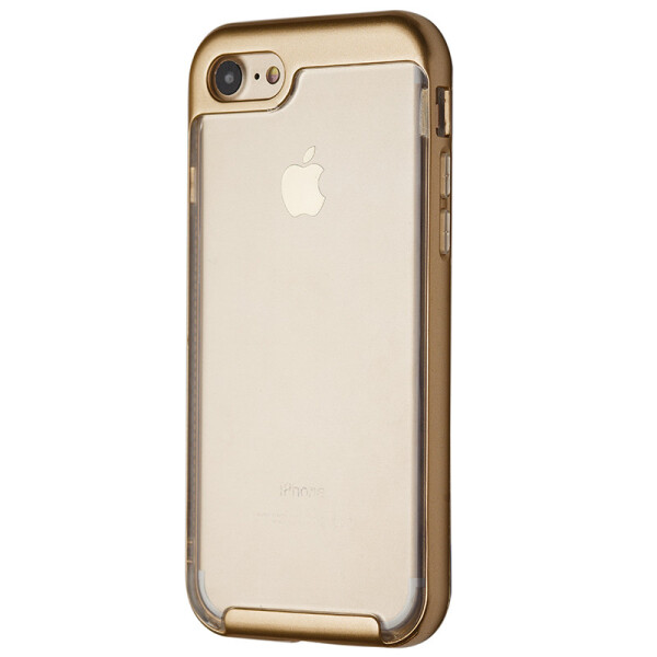 

Чехол-накладка DK силикон с пластиком Rock Seagul для Apple iPhone 7 / 8 (gold)