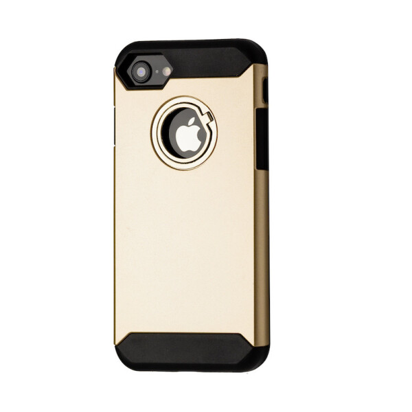 

Чехол-накладка DK силикон с пластиком Кольцо Нибелунгов для Apple iPhone 7 / 8 (gold)