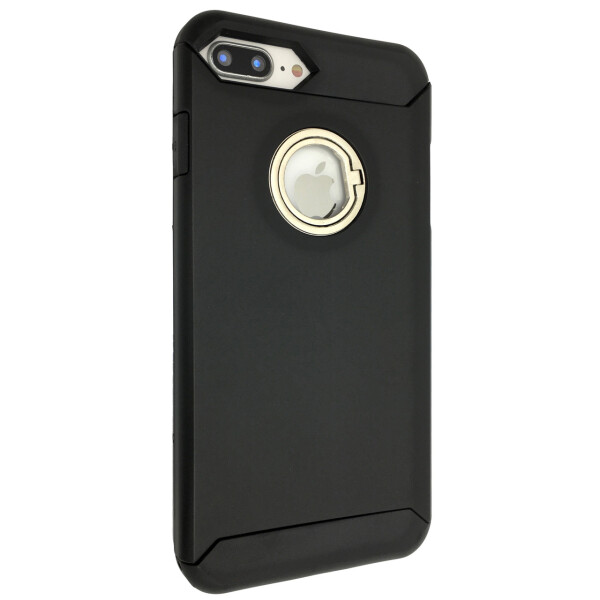 

Чехол-накладка DK силикон с пластиком Кольцо Нибелунгов для Apple iPhone 7 / 8 Plus (black)