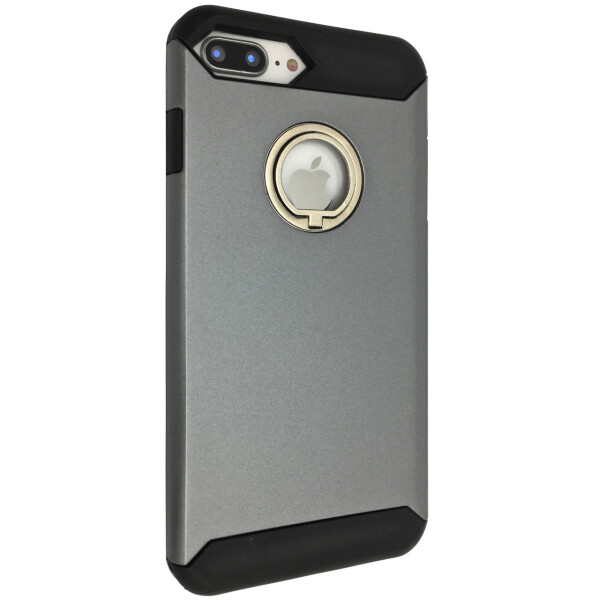 

Чехол-накладка DK силикон с пластиком Кольцо Нибелунгов для Apple iPhone 7 / 8 Plus (grey)