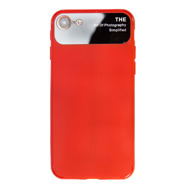 

Чехол-накладка DK силикон стекло Soft Totu Arte для Apple iPhone 7 / 8 (red)