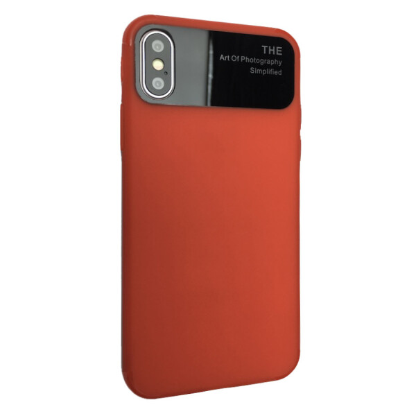 

Чехол-накладка DK силикон стекло Soft Totu Arte для Apple iPhone X / XS (red)
