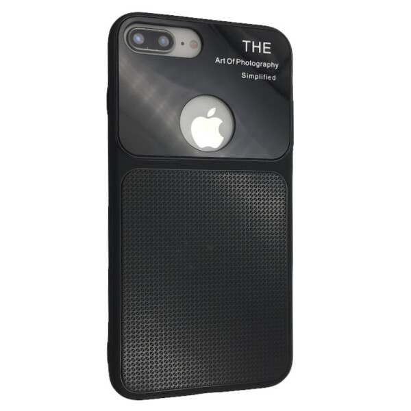 

Чехол-накладка DK силикон стекло Totu Arte Geometry для Apple iPhone 7 / 8 Plus (black)