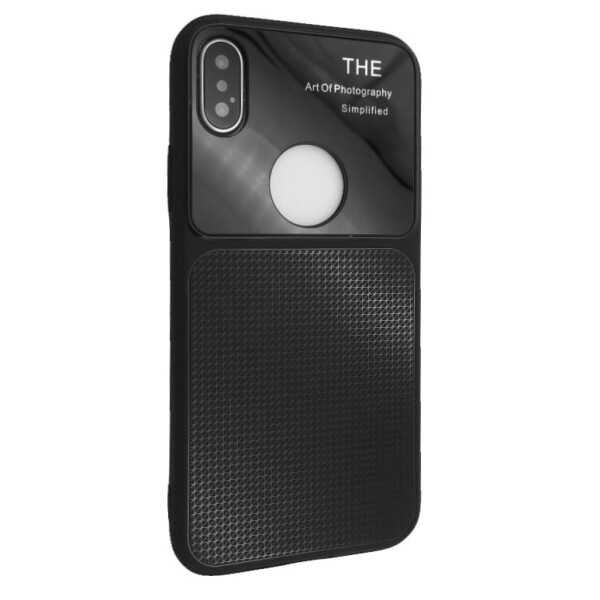 

Чехол-накладка DK силикон стекло Totu Arte Geometry для Apple iPhone X / XS (black)