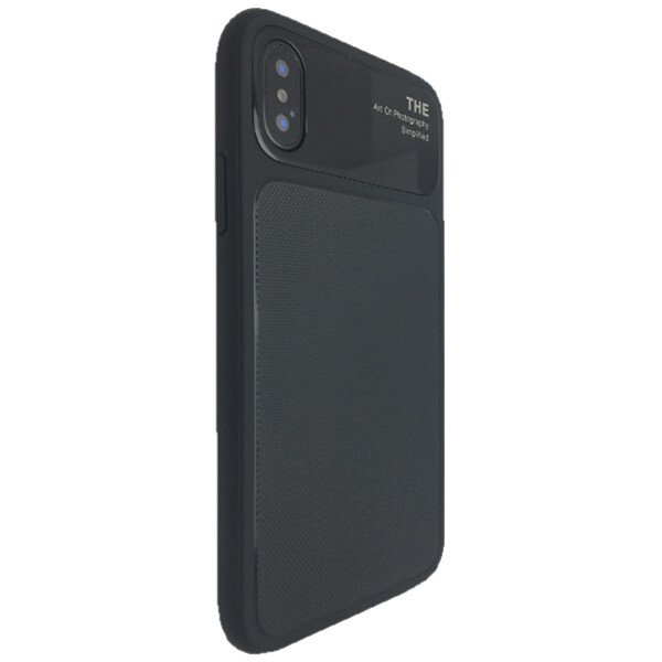 

Чехол-накладка DK силикон стекло Totu Arte для Apple iPhone X / XS (black)
