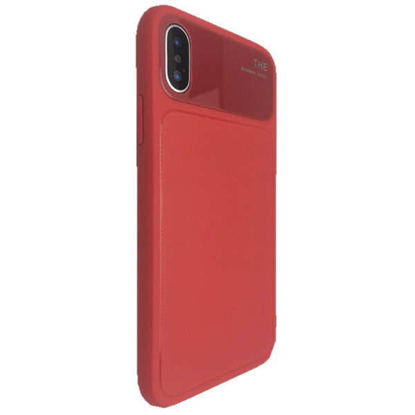 

Чехол-накладка DK силикон стекло Totu Arte для Apple iPhone X / XS (red)