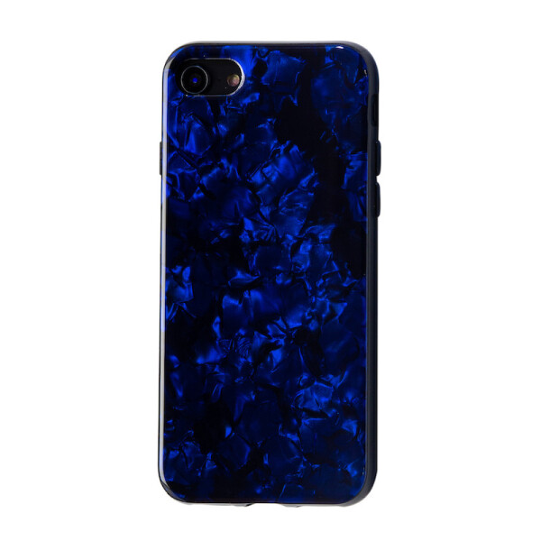 

Чехол-накладка DK силкон лак Мрамор для Apple iPhone 7 / 8 (blue)