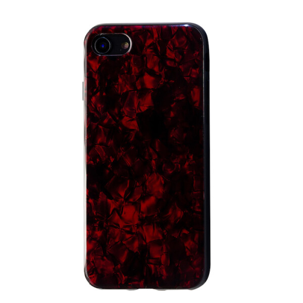 

Чехол-накладка DK силкон лак Мрамор для Apple iPhone 7 / 8 (red)