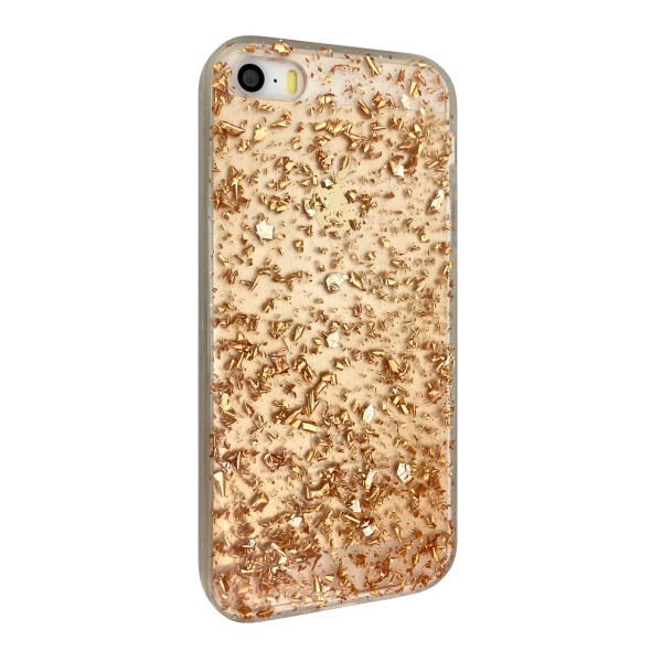 

Чехол-накладка DK-Case Shalakur силикон для Apple iPhone 5/5S (copper/clear)