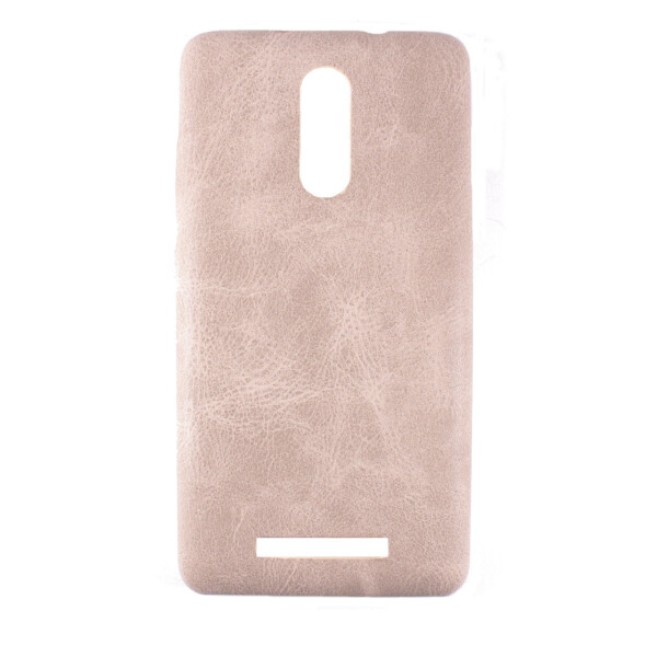 

Чехол-накладка DK-Case кожа True Leather для Xiaomi Redmi Note 3 (cream)