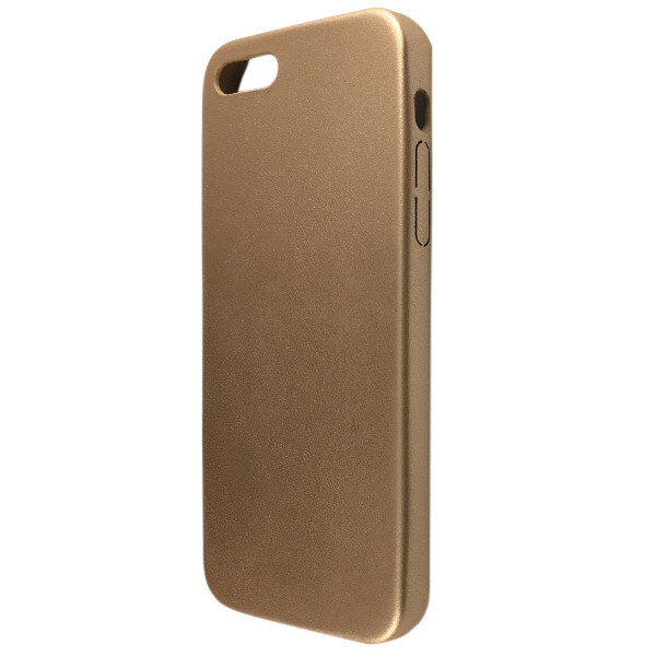 

Чехол-накладка DK-Case кожа ultra slim для Apple iPhone 5 / 5S (gold)
