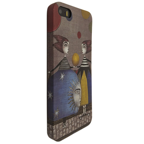 

Чехол-накладка DK-Case пластик Alice luminescent для Apple iPhone 5/5S (шары)