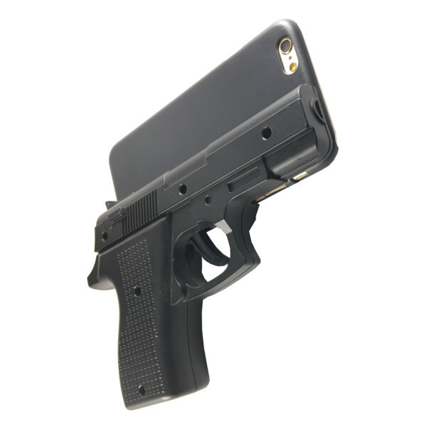 

Чехол-накладка DK-Case пластик Gun Grip Case для Apple iPhone 5/5S (black)