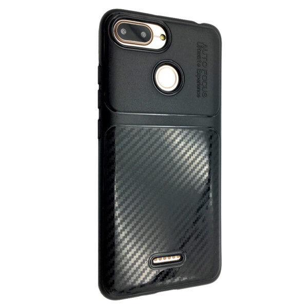 

Чехол-накладка DK-Case силикон Autofocus Carbon Glance для Xiaomi Redmi 6 (black)