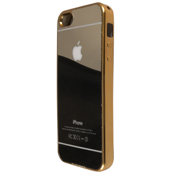 

Чехол-накладка DK-Case силикон Blex зеркало для Apple iPhone 5/5S (gold)