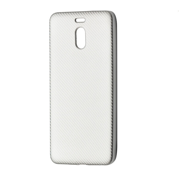 

Чехол-накладка DK-Case силикон Carbon для Meizu M6 Note (silver)