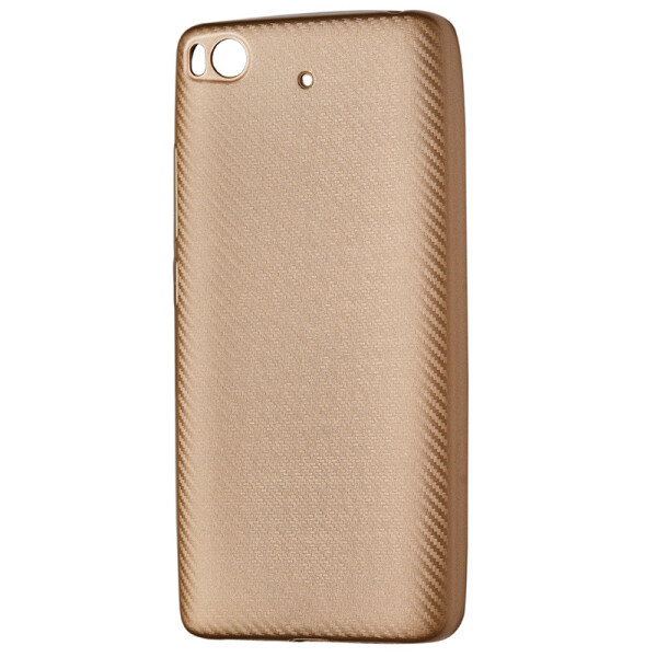 

Чехол-накладка DK-Case силикон Carbon для Xiaomi Mi 5S (gold)