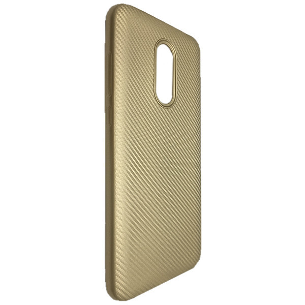 

Чехол-накладка DK-Case силикон Carbon для Xiaomi Redmi 5 Plus (gold)
