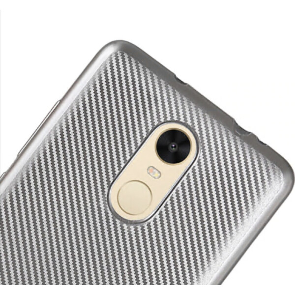 

Чехол-накладка DK-Case силикон Carbon для Xiaomi Redmi Note 3 (silver)