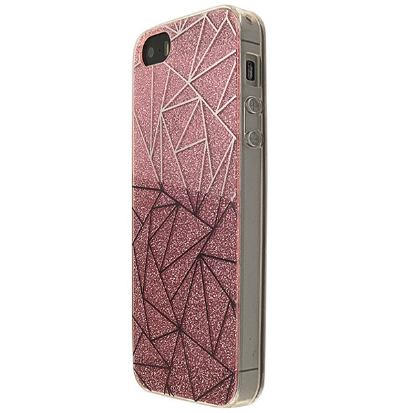

Чехол-накладка DK-Case силикон Diamond Magic для Apple iPhone 5/5S (pink)