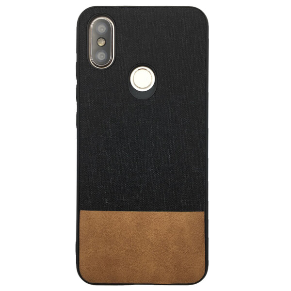 

Чехол-накладка DK-Case силикон Fabric Leather Gentleman для Xiaomi Mi A2 (Mi 6X) (black)