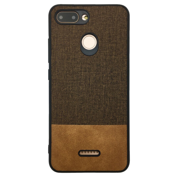 

Чехол-накладка DK-Case силикон Fabric Leather Gentleman для Xiaomi Redmi 6 (brown)