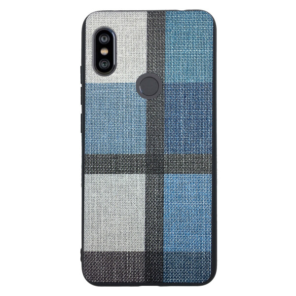 

Чехол-накладка DK-Case силикон Fabric Print для Xiaomi Redmi Note 6 Pro (blue)