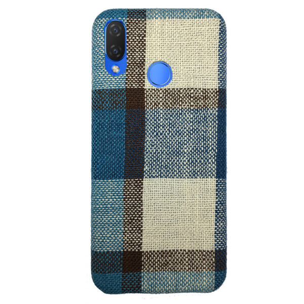 

Чехол-накладка DK-Case силикон Fabric Square для Huawei P Smart Plus (blue)