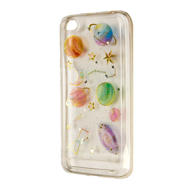 

Чехол-накладка DK-Case силикон Heart Galaxy для Redmi 5A (clear)