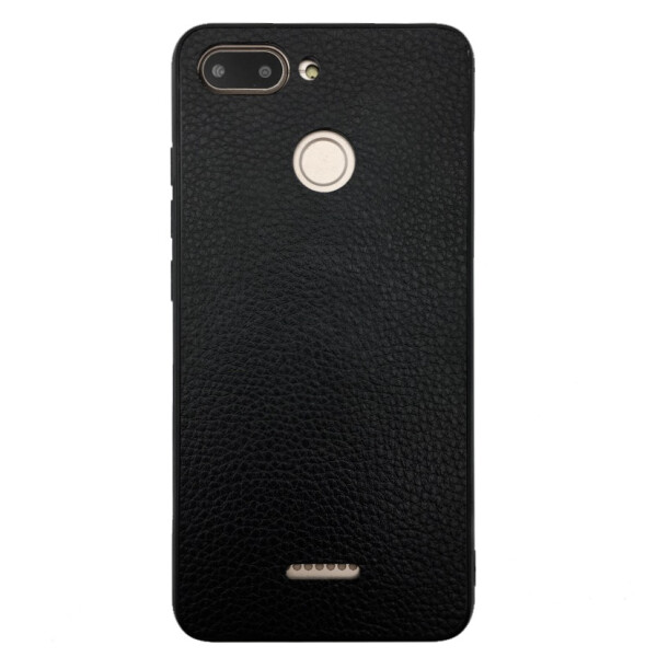 

Чехол-накладка DK-Case силикон Leather Case Business для Xiaomi Redmi 6 (black)