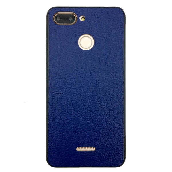 

Чехол-накладка DK-Case силикон Leather Case Business для Xiaomi Redmi 6 (blue)