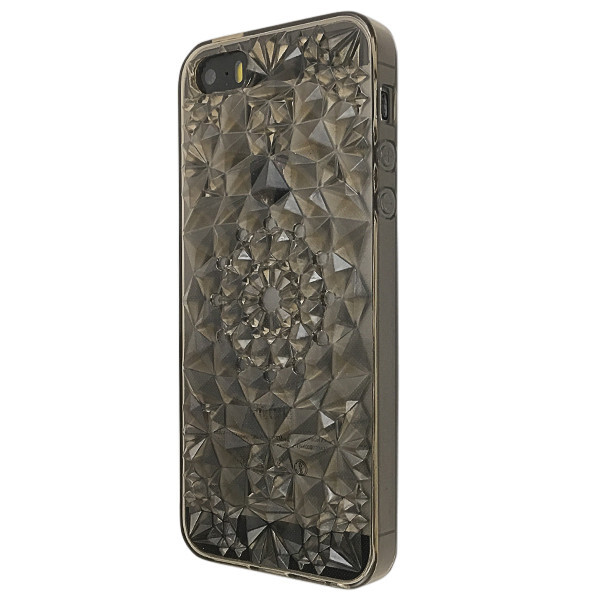 

Чехол-накладка DK-Case силикон Lotos 3D для Apple iPhone 5/5S (dark)