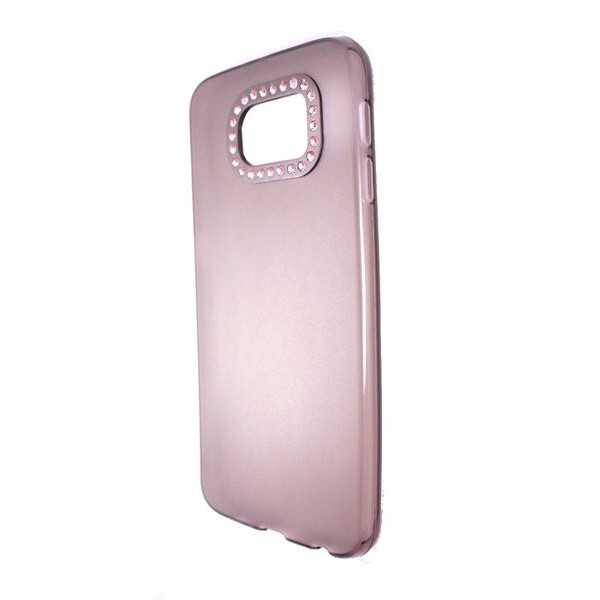 

Чехол-накладка DK-Case силикон matt c камнями для Samsung S6 (dark)