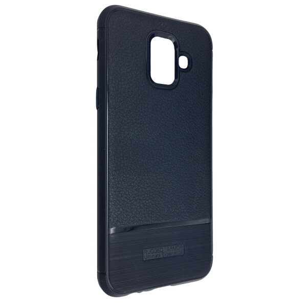 

Чехол-накладка DK-Case силикон South Leather Rugged для Samsung A6 Plus (2018) (blue)