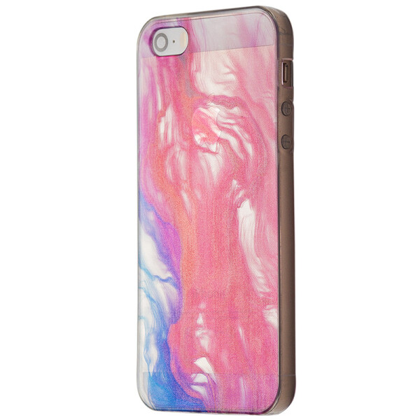 

Чехол-накладка DK-Case силикон Акварель для Apple iPhone 5/5S (01)