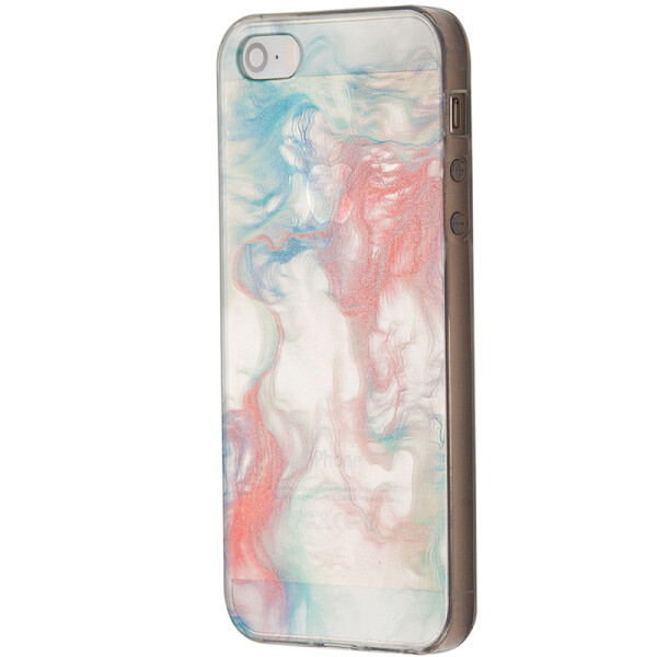 

Чехол-накладка DK-Case силикон Акварель для Apple iPhone 5/5S (03)