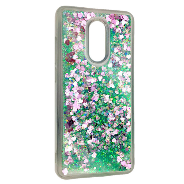 

Чехол-накладка DK-Case силикон Аквариум Сердечки для Xiaomi Redmi 5 (green)