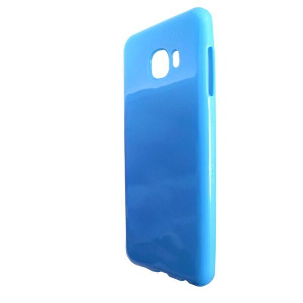 

Чехол-накладка DK-Case силикон глянец Ртутный для Samsung C5 (light blue)