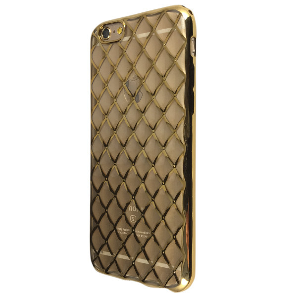 

Чехол-накладка DK-Case силикон диван золото инны для Apple iPhone 5/5S (gold/clear)