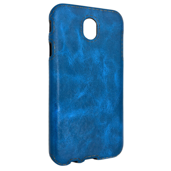 

Чехол-накладка DK-Case силикон кожа Sitched для Samsung J730 (2017) (blue)