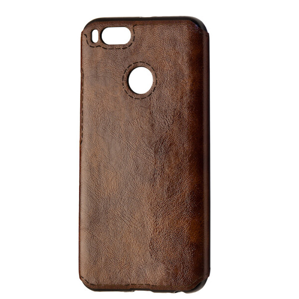 

Чехол-накладка DK-Case силикон кожа Sitched для Xiaomi Mi A1 (Mi 5X) (brown)