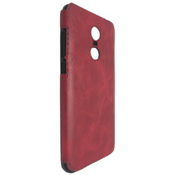 

Чехол-накладка DK-Case силикон кожа Sitched для Xiaomi Redmi 5 (red)