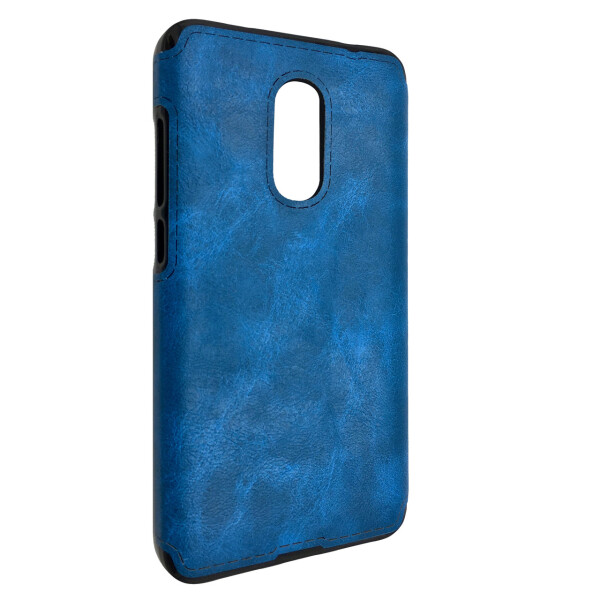

Чехол-накладка DK-Case силикон кожа Sitched для Xiaomi Redmi Note 4X (blue)