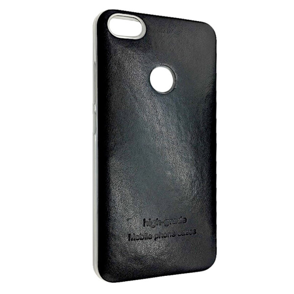 

Чехол-накладка DK-Case силикон кожаная наклейка для Xiaomi Redmi Note 5A Prime (black)