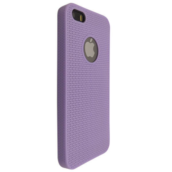 

Чехол-накладка DK-Case силикон корзинка для Apple iPhone 5 / 5S (light violet)