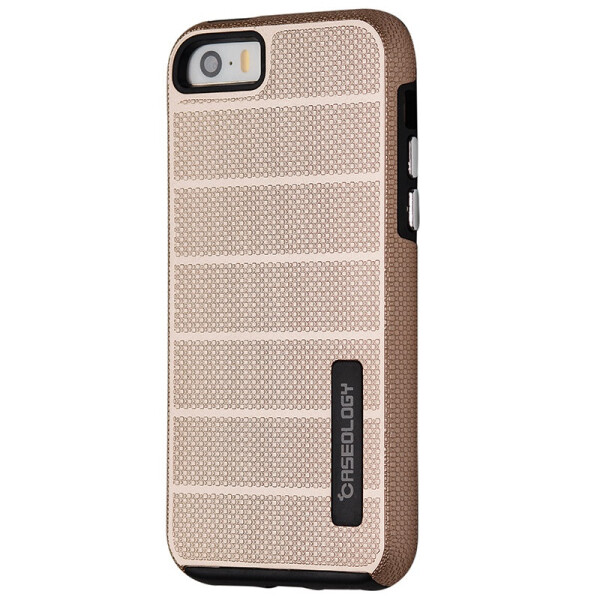

Чехол-накладка DK-Case силикон пластик Caseology Vera для Apple iPhone 5/5S (gold)