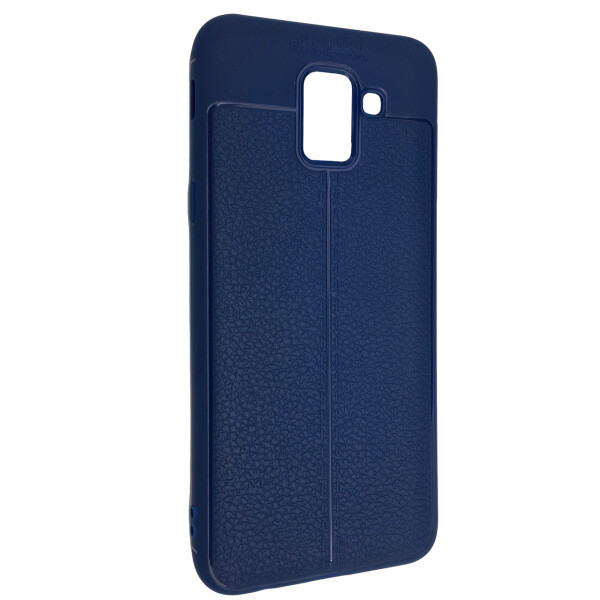 Акція на Чехол-накладка DK-Case силикон под кожу Autofocus TPU для Samsung A6 Plus (2018) (blue) від Allo UA