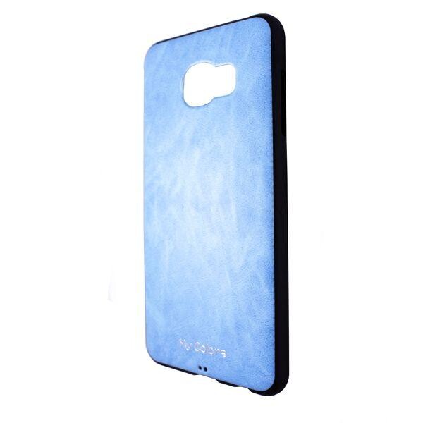 

Чехол-накладка DK-Case силикон под кожу My colors для Samsung C5 (blue)